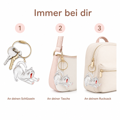 Immer bei dir – an Schlüsseln, Tasche und Rucksack